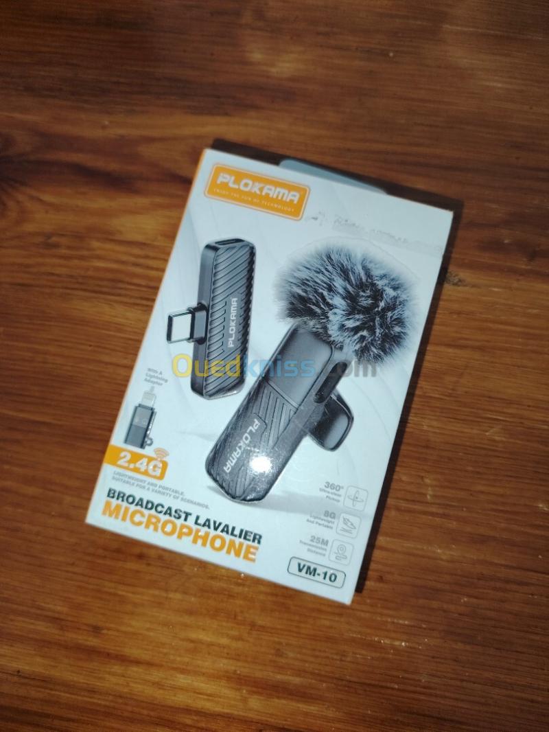 Microphone Plokama VM-10 Broadcast Lavalier