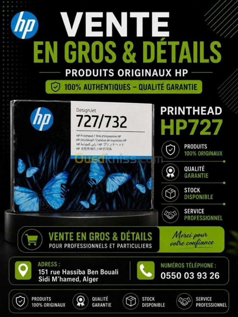Téte d'impression HP 727