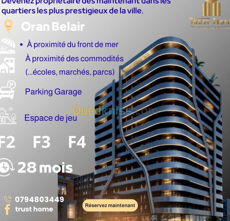 Vente Appartement F4 Oran Oran 2