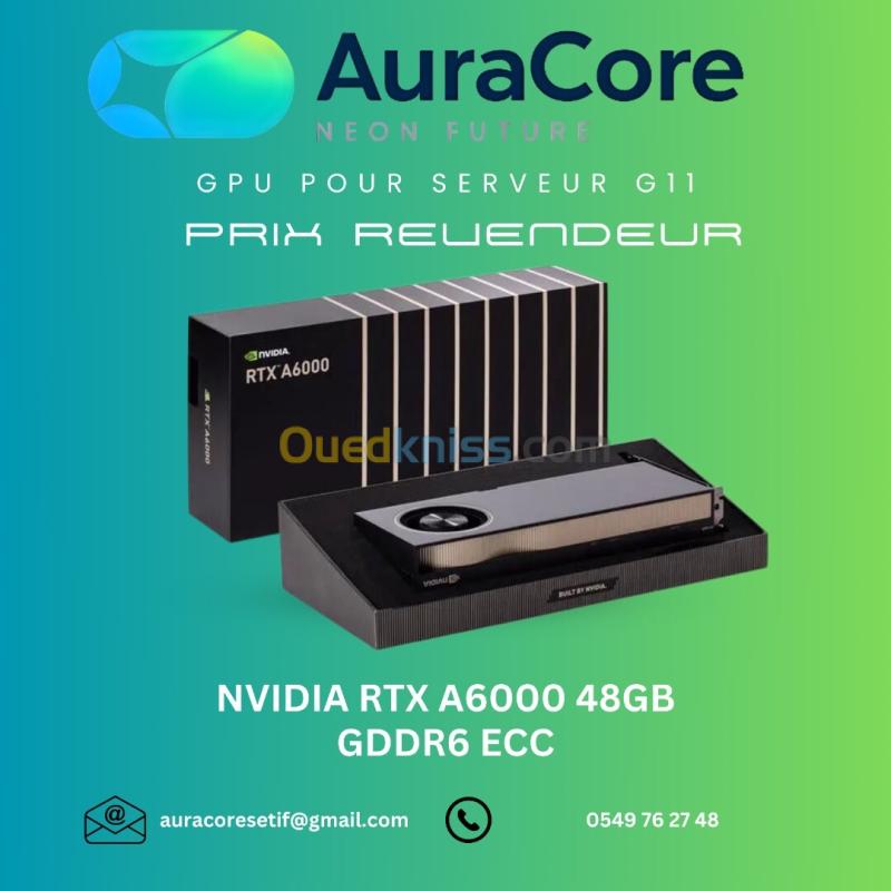 NVIDIA RTX A6000 48 Go GDDR6 ECC