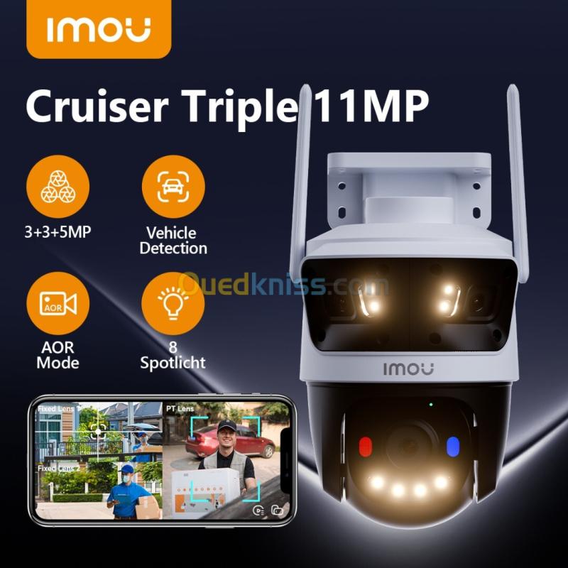 Camera imou Cruiser Triple Lens 11Mp Full  Coleur Original 4