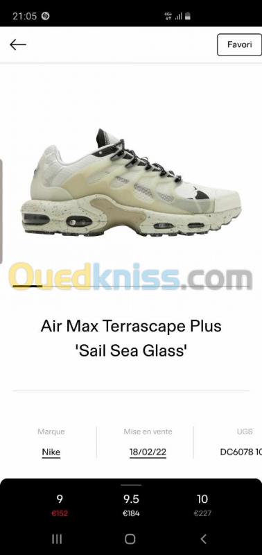  Nike tn terrascape plus sail sea glass