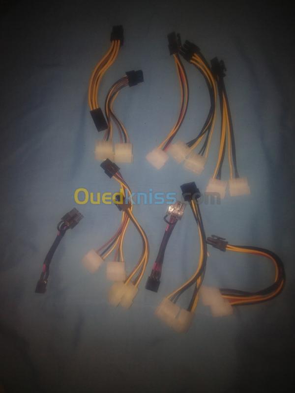  Cable alimentation molex 06 pin et 08 pin
