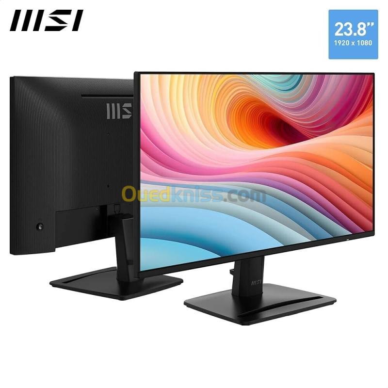 MSI PRO MP242A E2 Écran Professionnel 23.8 IPS Full HD 120Hz