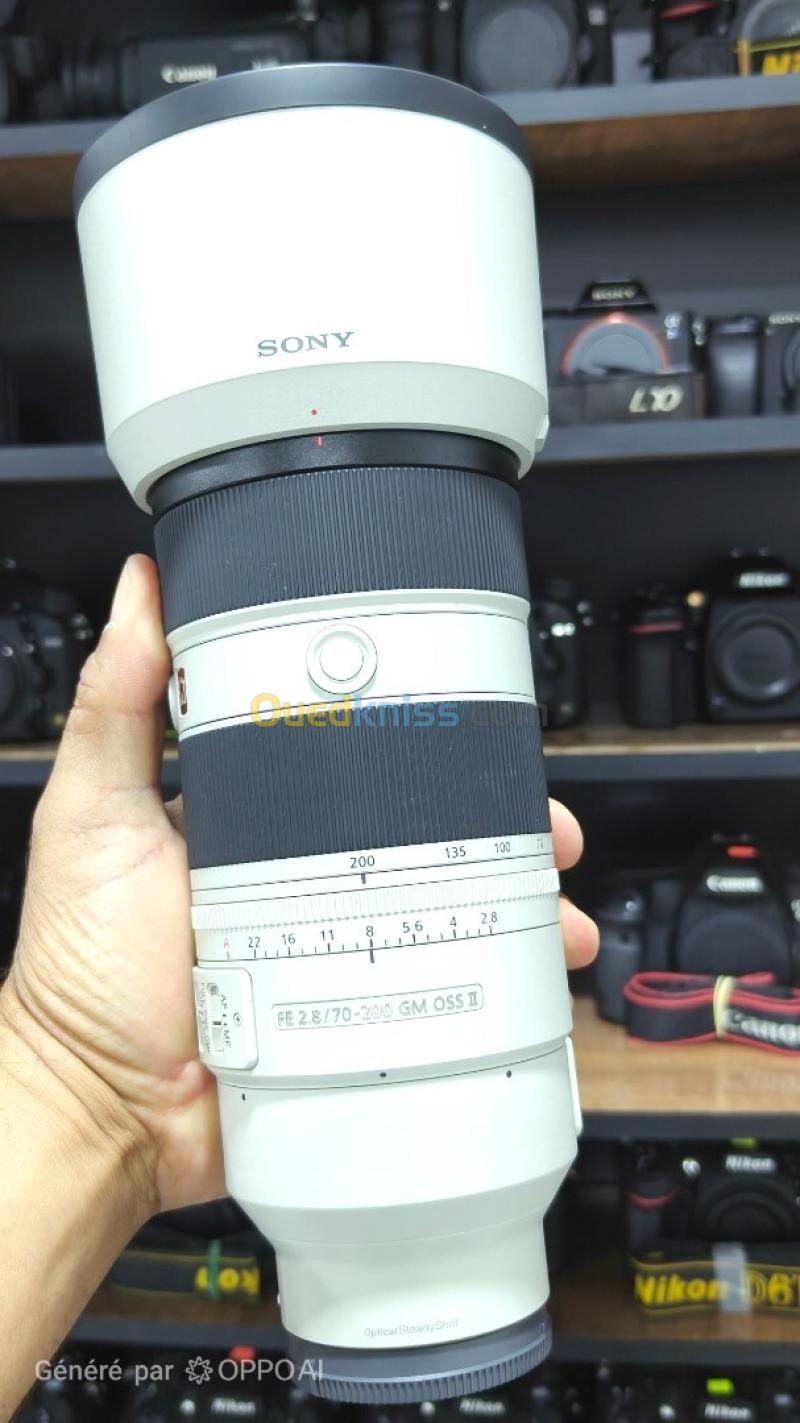 Sony 70_200 F2.8 GM ii Etat neuf
