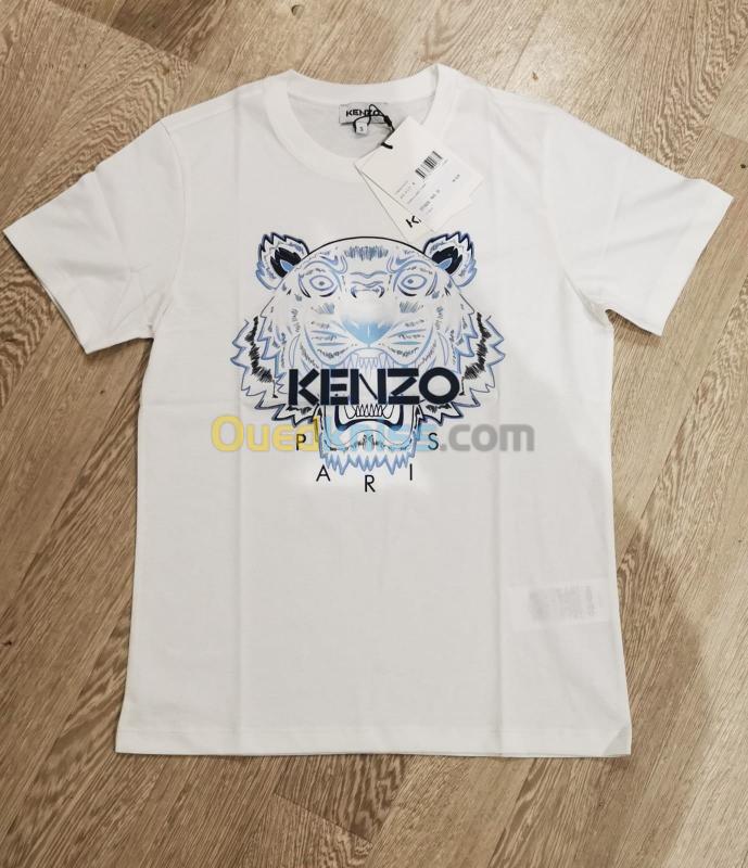  T-shirt Kenzo Tigre 5TS026 demi manche l'original caba Belgique, قميص صيفي أصلي. 