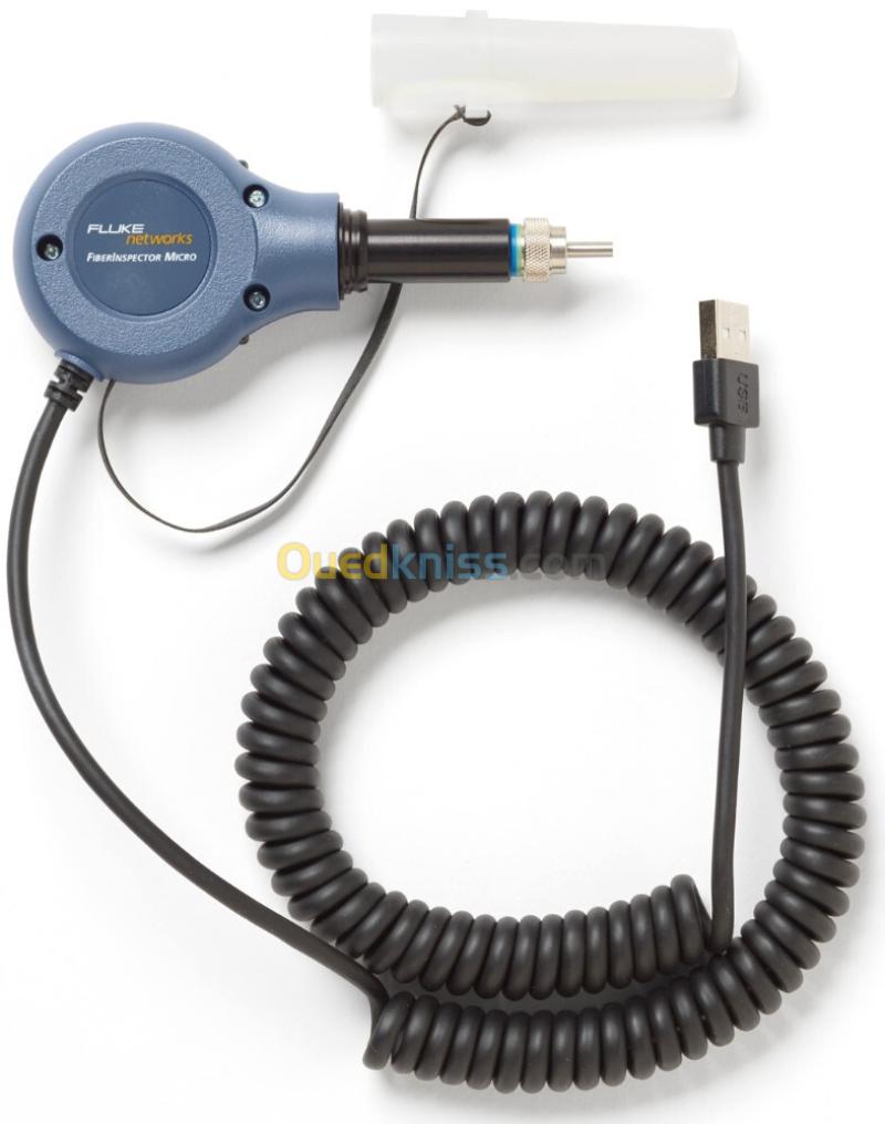 Fluke Networks FI-500 FiberInspector Micro Fiber Optic Inspection Scope 4