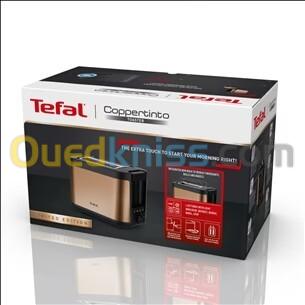 Tefal Coppertinto TT430G10 Grille-pain, 850 W, noir/cuivre, Or 2