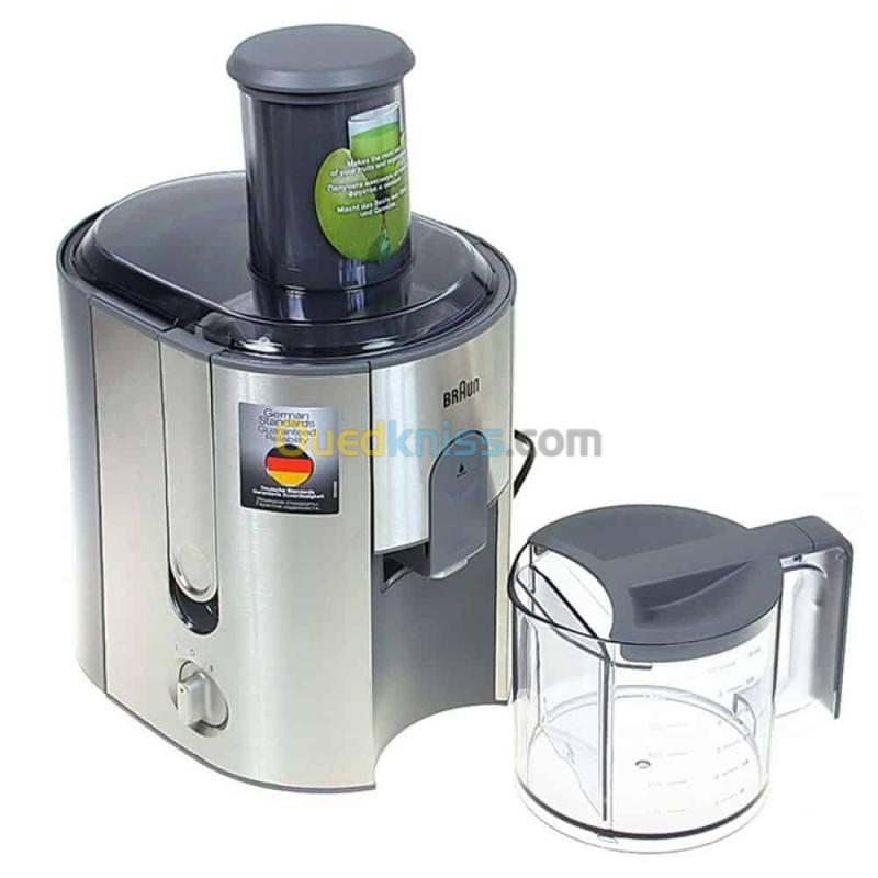 Braun Centrifugeuse MULTIQUICK 7 J700 - 2 vitesses - 1000W - 1,25 L- Réservoir à pulpe : 2 L 3