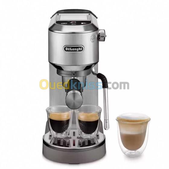 Delonghi Machine à café Dedica Duo  Cold Brew INOX EC890 15 bars buse vapeur affichage LED tactile 6