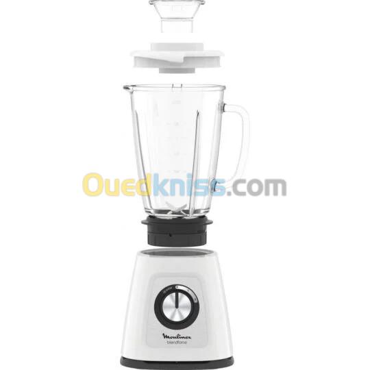 Blender en verre  MOULINEX BLENDFORCE LM430810/LM430110 800W 1.7 noir OU BLANC خلاط زجاجي 5