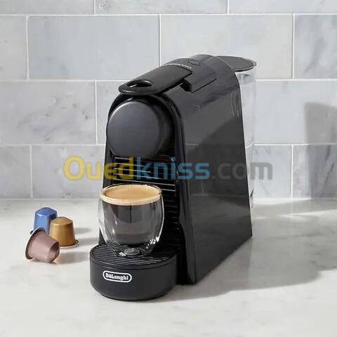 Machine a cafe Nespresso Delonghi Essenza Mini original Noir - 19 bars - 0,6 l -  2 tailles de tasse : Espresso et Lungo