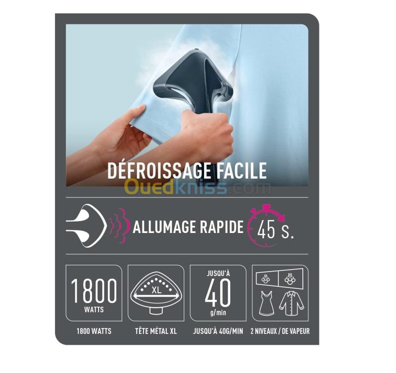Calor Défroisseur vapeur vertical Pro Style One,1800 W, 1,5 L, Chausse rapide 45 sec, IT2461C0 2
