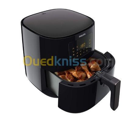 PHILIPS Airfryer XL Digital HD9280, Friteuse sans huile connecte 6.2L , 1,2kg, Gris / NOIR 6