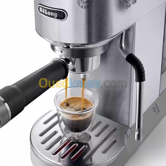 Delonghi Machine à café Dedica Duo  Cold Brew INOX EC890 15 bars buse vapeur affichage LED tactile 4