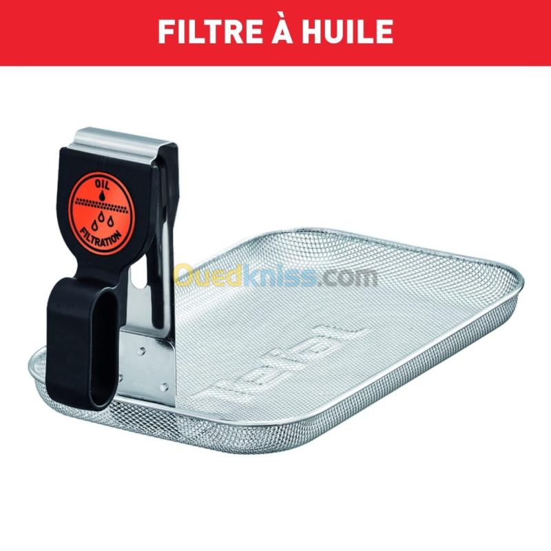 Friteuse classique Tefal FILTRA PRO 4L CUVE AMOVIBLE FR516070 2400 W Thermostat réglable 2
