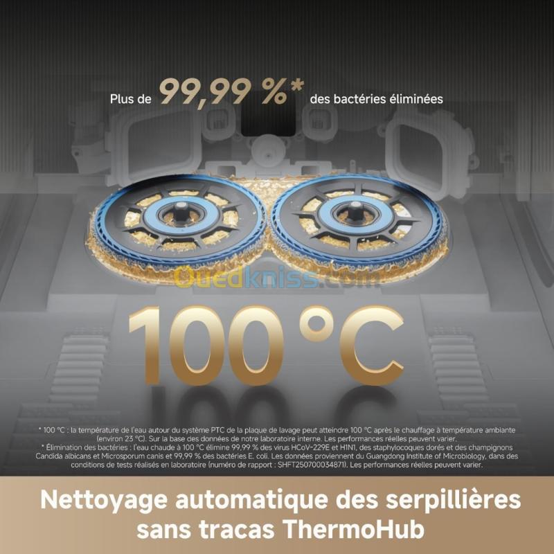 Dreame Matrix10 Ultra Robot Aspirateur, Multi-Serpillière 30 000 Pa,100% Démêlage, 240+ Obstacles 9