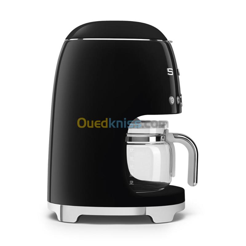 Machine à Café Filtre SMEG DCF02BLMEU,  en Verre, 12 Tasses, 2 Niveaux d'Intensité,1050 W, Noir 4
