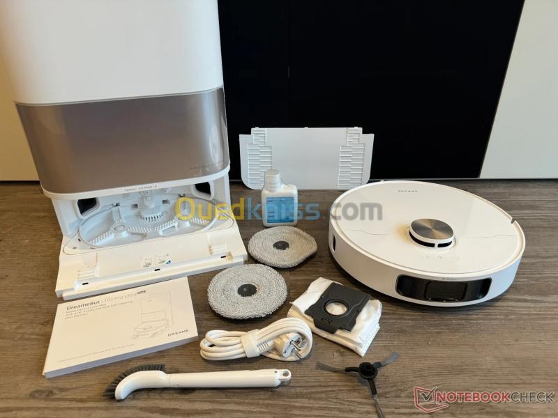 Aspirateur robot Laveur avec station de vidange DREAME L10S PRO ULTRA HEAT -7000PA-220min Autonomie 7
