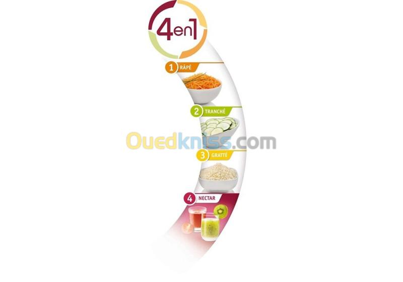 Moulinex Hachoir 4EN1 FRESH EXPRESS Nectar DECOUPE LEGUMES 200W DJ764510 3