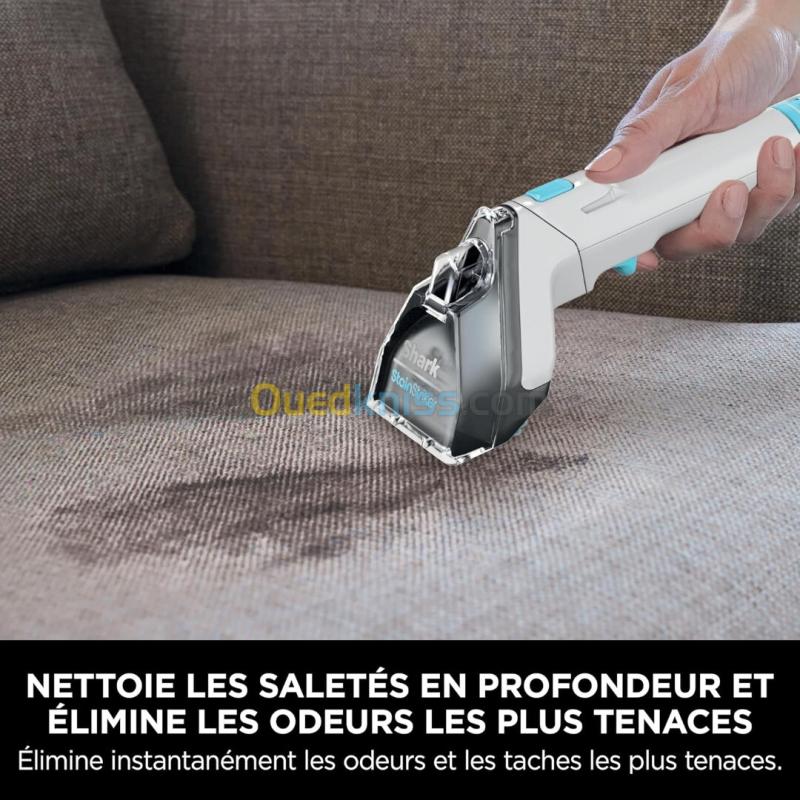 Nettoyeur de taches Shark, 5 outils, suceur plat, tuyau, 2 Formules nettoyage 450W px2000 7