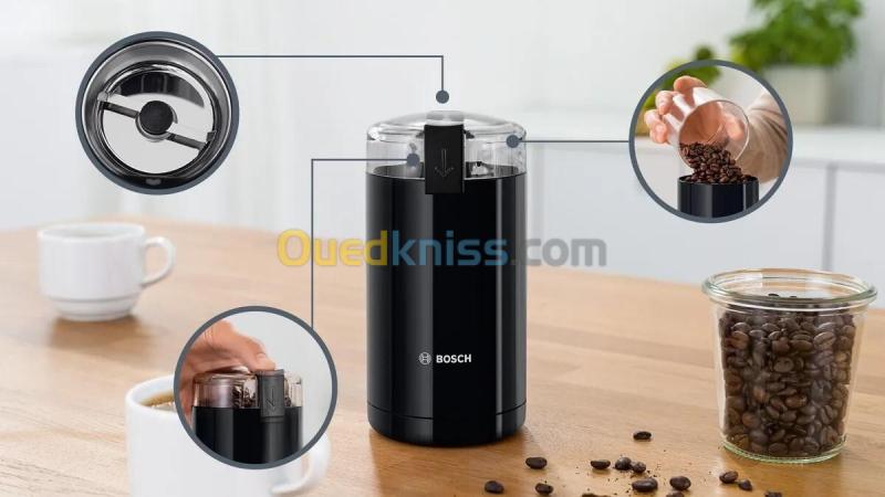 Moulin à café Bosch Noir-180W-75G TSM6A013B  4
