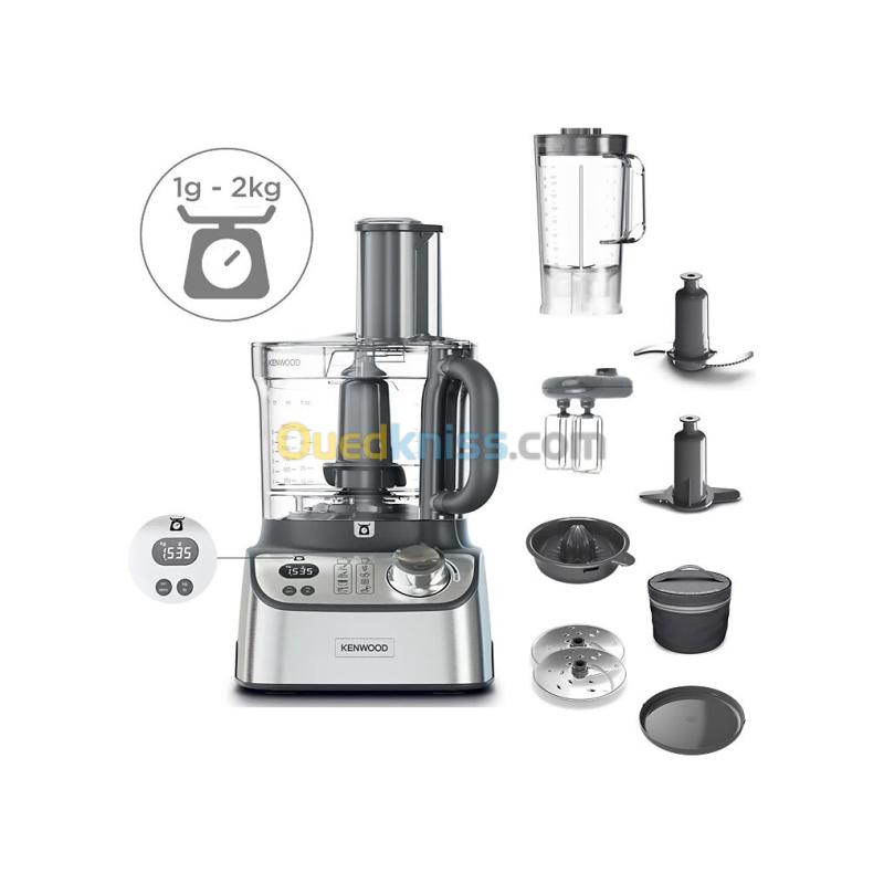 Kenwood Robot multifonction MultiPro Express + corps métal 3 L 1000 W FDM71 2