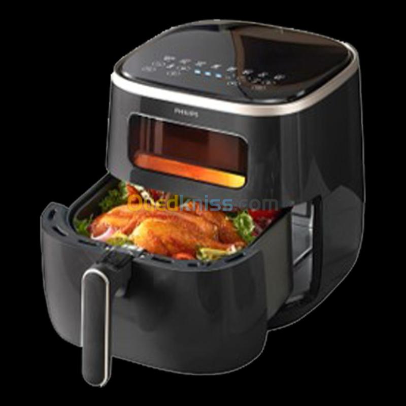 Friteuse sans huile Airfryer HD9257/80 Noire PHILIPS XL DIGITAL 5.6L - 1700W مقلاية بدون زيت 5