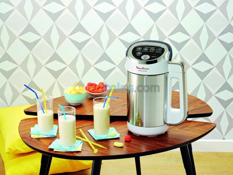 Moulinex Blender chauffant, soupe, 1000 W, 1,2 L, 5 programmes, Maintien au chaud, Inox LM841B10 6