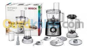  Bosch Robot de cuisine MultiTalent 3 Plus Noir 900 watts  2.3 litres -8 ACCESSOIRES MCM3PM386