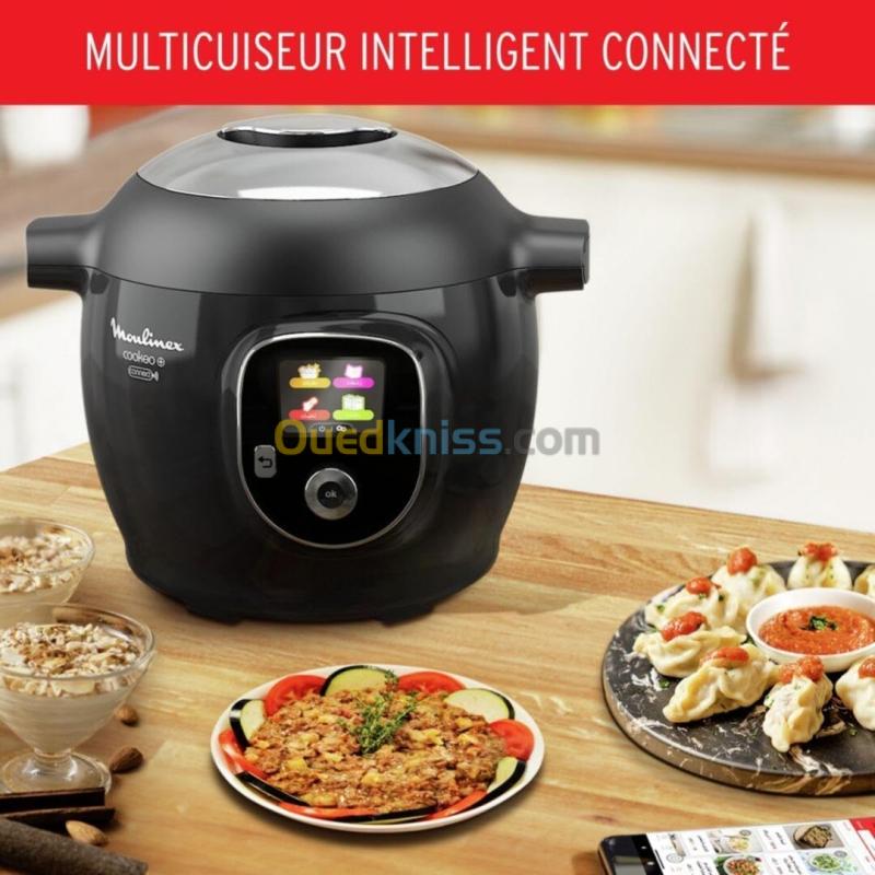 Moulinex COOKEO+ CONNECT MULTICUISEUR INTELLIGENT 6 PROGRAMMES, 200 RECETTES 6L NOIR CE867810 5