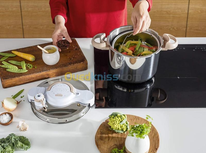 COCOTTE MINUTE SEB CLIPSOMINUT FRENCH COCOTTE 7.5L - original - inox 9