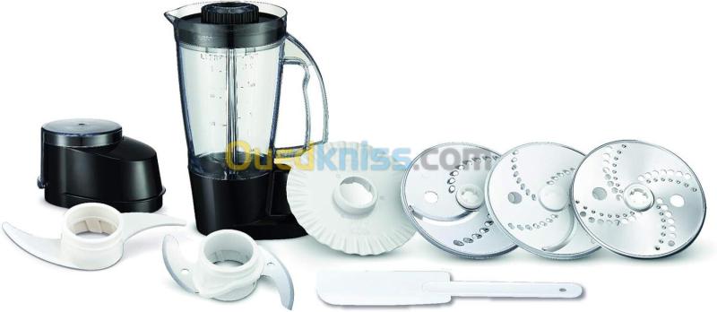 moulinex Robot multifonction Compact Bol 3L+Blender 1,25L-6 vitesse-9 accessoires-FP546811 5
