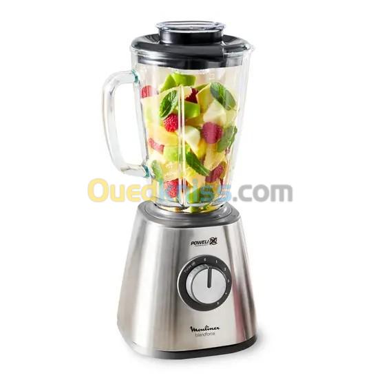 Blender Moulinex Blendforce 800W Base 1,75L Lm439D10 en verre  2