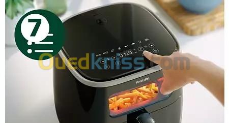 Friteuse sans huile Airfryer HD9257/80 Noire PHILIPS XL DIGITAL 5.6L - 1700W مقلاية بدون زيت 6