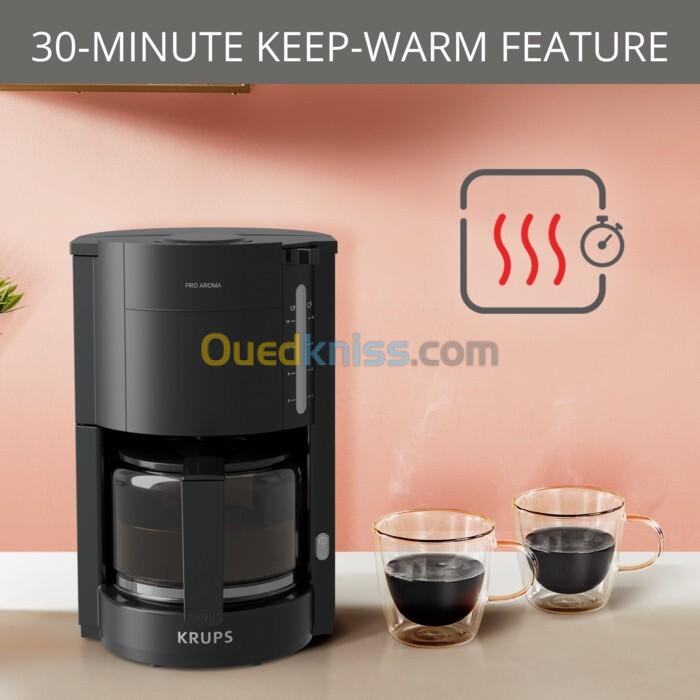 Krups Cafetière Electrique Filtre Pro Aroma 1,25 Litres- 1050W- F3090810 4