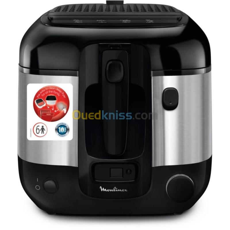 Moulinex Friteuse classique Super Uno 2,2 L-1.5 kg de frites-1800 W- 150 à 190C-AM316D10 5