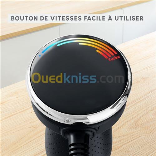 Bras mixeur Moulinex Quickchef 3en1 DD673810 -  1000 W - 4 accessoires - Lames Powelix - 20 vitesses 2