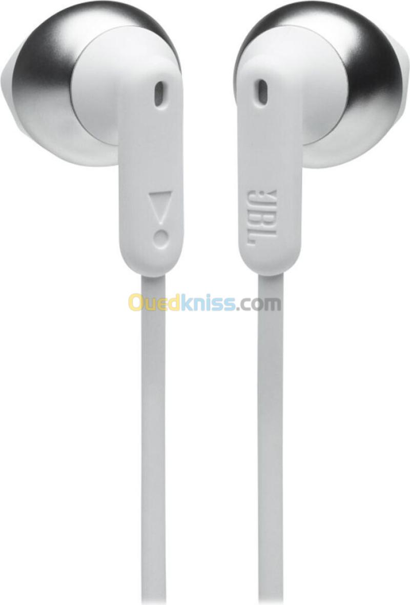Ecouteurs arcs sans fil Bluetooth JBL Tune 215BT Blanc - 16H d'autonomie - bluetooth 5.0