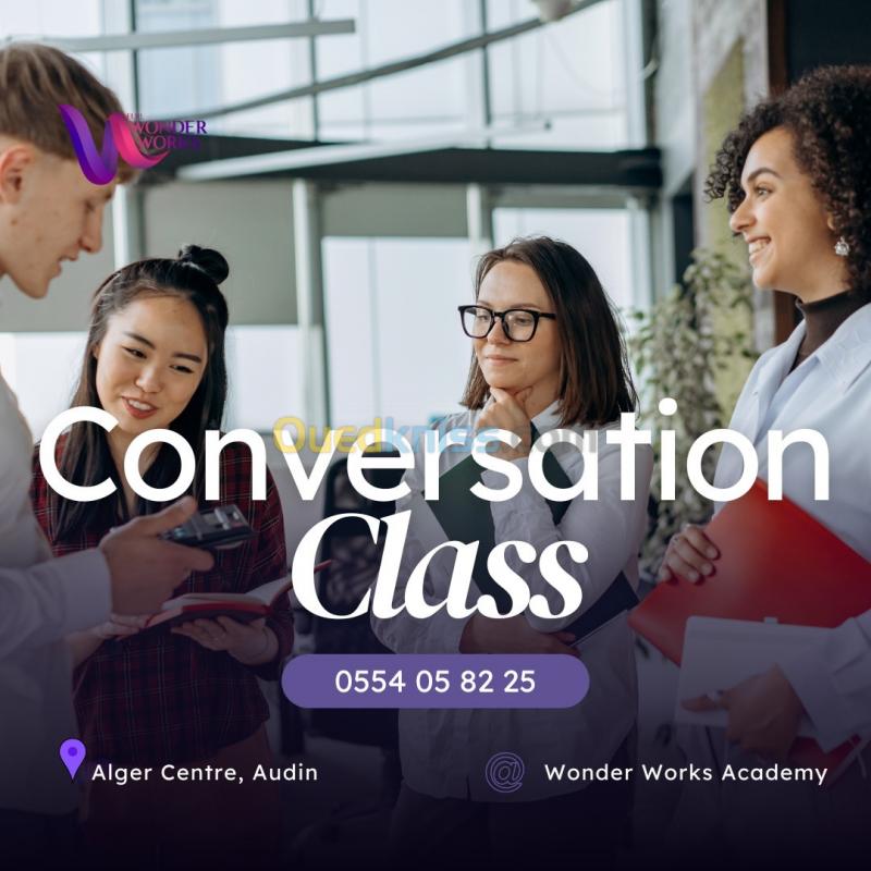  Conversation Classes (Speaking and Conversation)