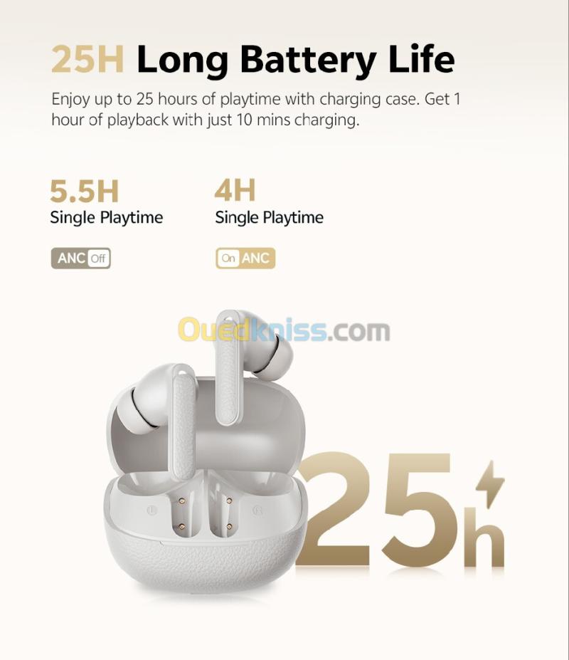 AirPods QCY HT15 6 Mic batterie 25h 2