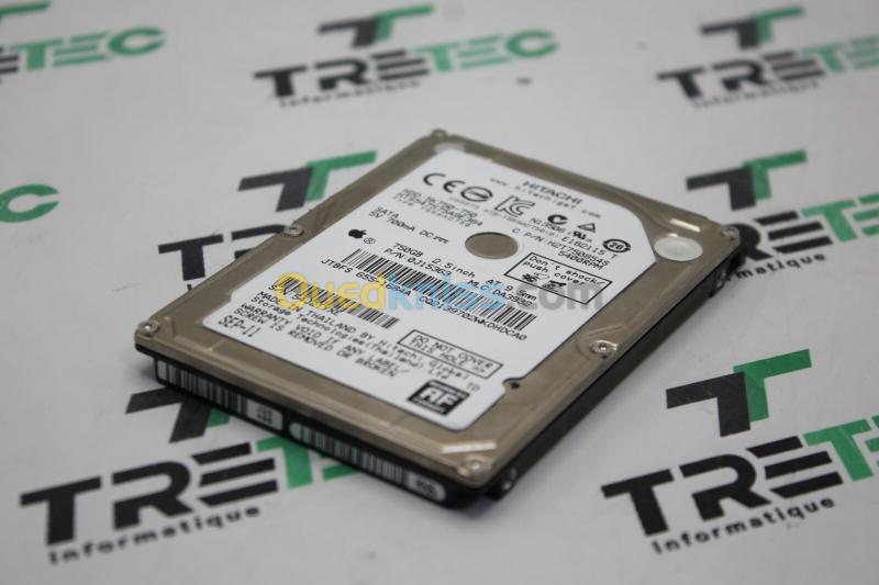 DISQUE DUR INTERNE 2.5 SATA 750GB HDD MULTI MARQUE  2