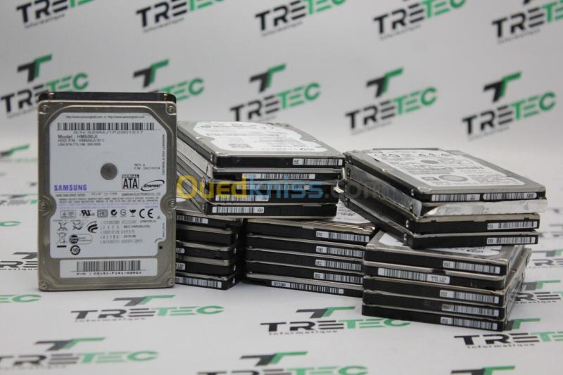 DISQUE DUR INTERNE 2.5 SATA 500GB HDD MULTI MARQUE