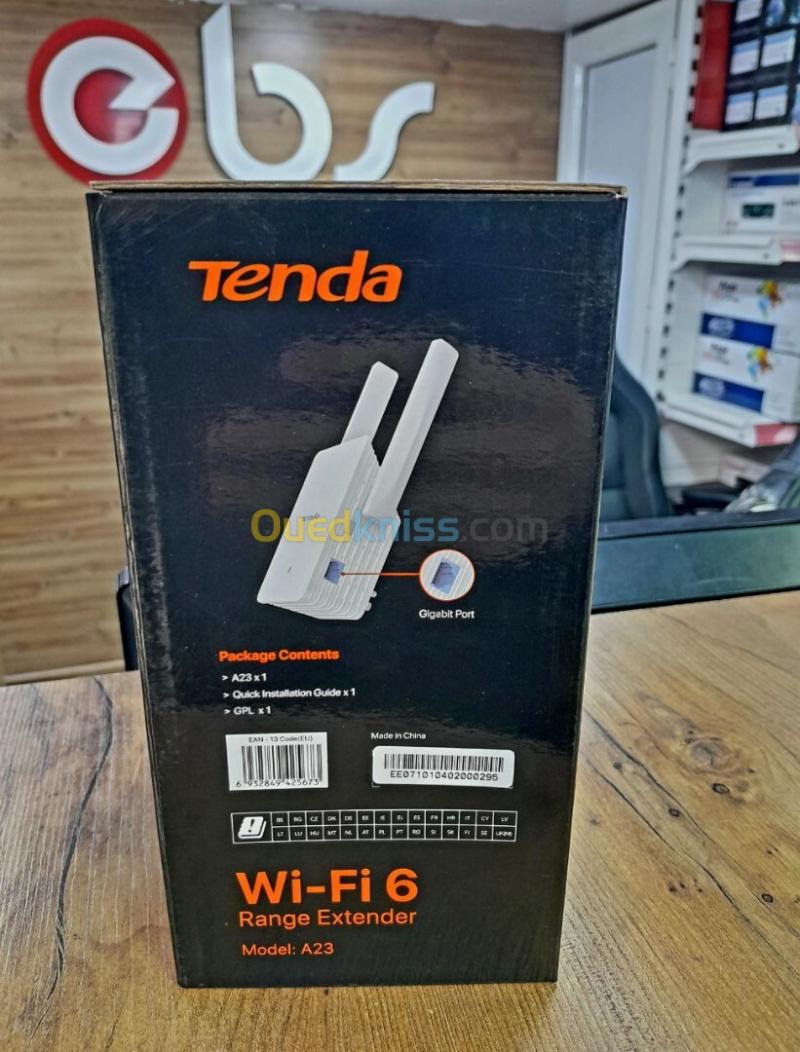 Tenda Répéteur WiFi 6 A23 AX1500 2