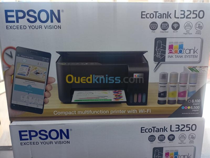 IMPRIMANTE EPSON L3250 A4 WIFI COULEUR RESERVOIR MULTIFUNCTION 2