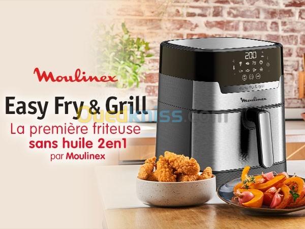 Moulinex Friteuse sans huile XL & gril, 4,2 L, 6…