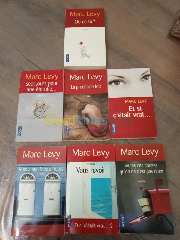  7 livres de Marc Levy