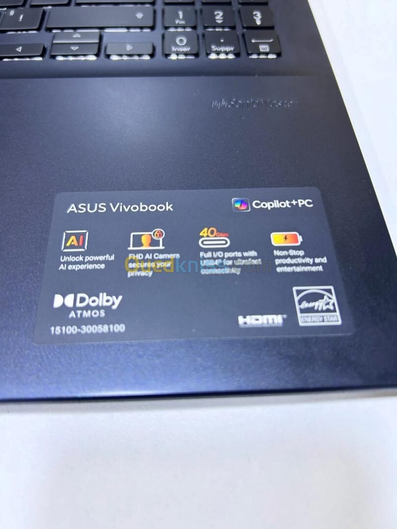 ASUS VIVOBOOK 16/Qualcomm Snapdragon X126100/RAM 16GB DD5 8448Mhz/DISK 512GB SSD NVEM GEN5/Qualcomm Adreno