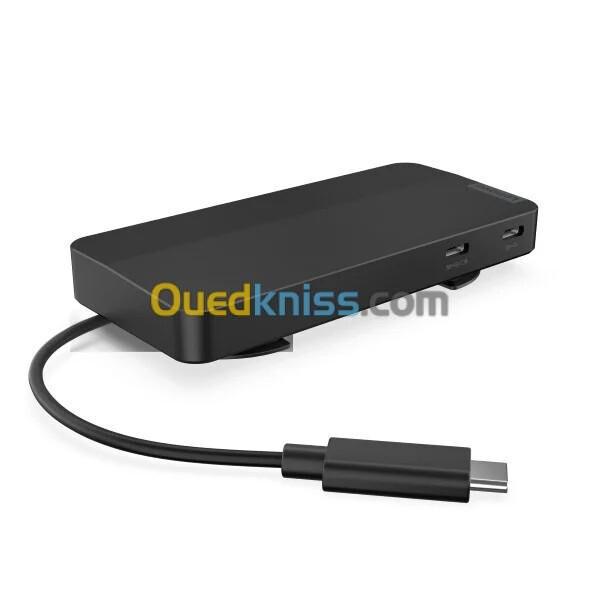 LENOVO STATION D'ACCUEIL AVEC FIL - HDMI - 4K UHD - DISPLAYPORT - USB-A - USB-C - RJ-45 - 60HZ -100W 5