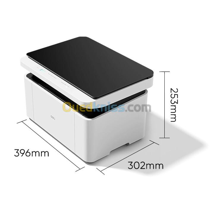 DELI P1820 IMPRIMANTE MONOFONCTION LASER MONOCHROME A4 - 20 PPM - 1600 PAGES - USB - BLACK 4